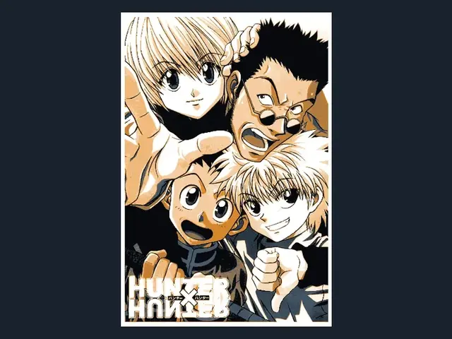 HueForge model: Hunter X Hunter (1999) (Series Poster - HueForge) by HugheCraft