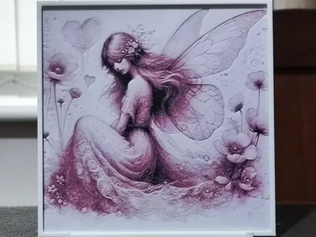 HueForge model: Ethereal Fairy - HueForge 3 Color by BoDad
