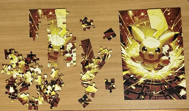 HueForge model: Pokemon Puzzle Pikachu print in place by enricoRE