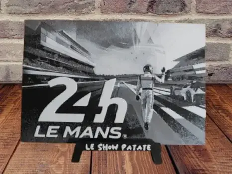 HueForge model: 24 Hours of Le Mans 2025 Hueforge Poster by leshowpatate