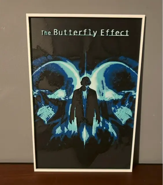 HueForge model: Hueforge Movie Poster - Butterfly effect - by JoDau