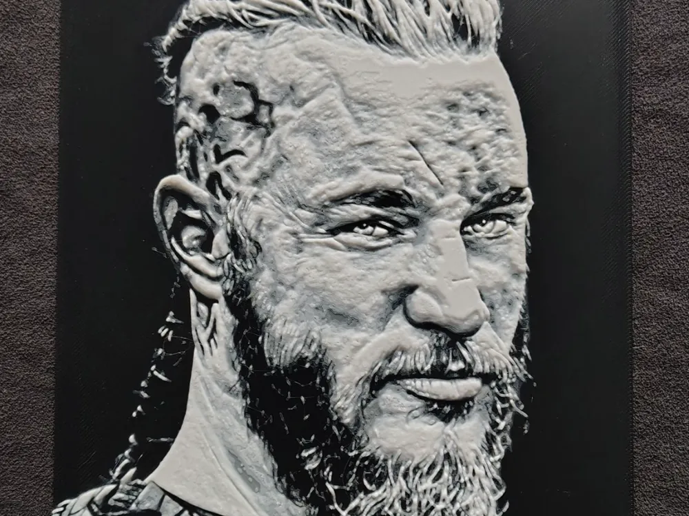 Ragnar HueForge by fD.667 HueForge model: Ragnar HueForge by fD.667