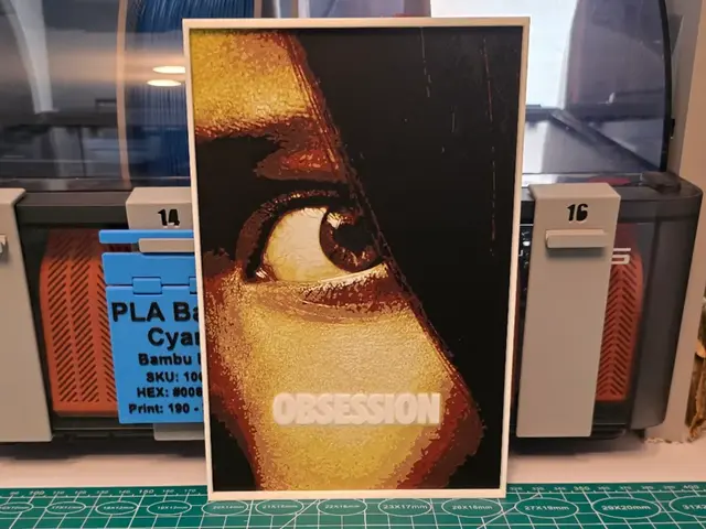 HueForge model: Obsession Movie Poster - Hueforge Art by Lumpy3D