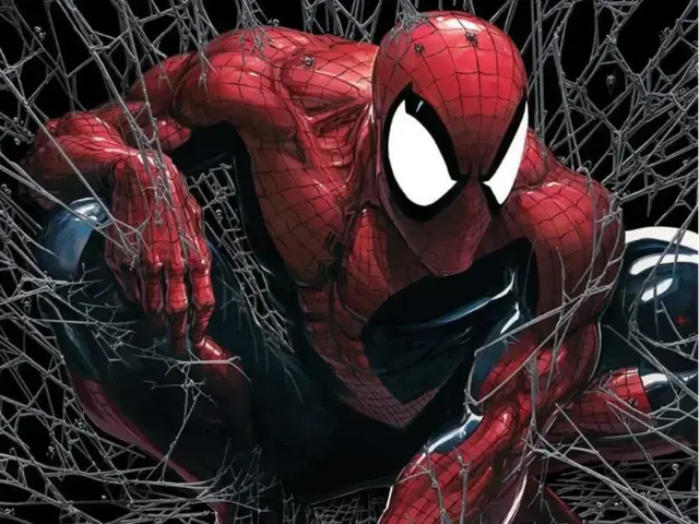 HueForge model: Spiderman in a Web by Advancedtechworldwide