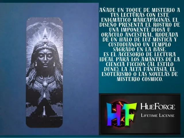 HueForge model: Bookmark Mystic Oracle by FYTY112