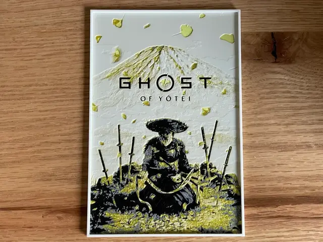 HueForge model: Ghost Of Yotei - Hueforge Video Game Poster by NiiON