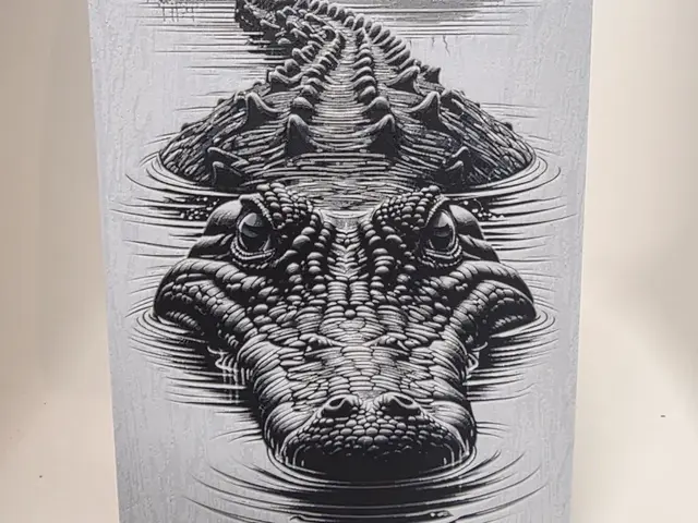 HueForge model: Crocodile Hueforge by Morganja