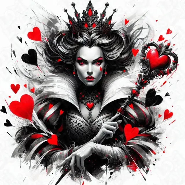 HueForge model: The Red Queen Hueforge by LoFi Layers