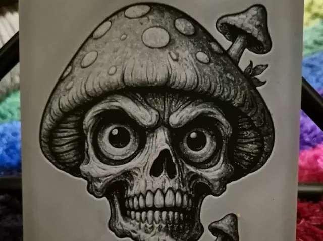 HueForge model: angry mushroom hueforge by Buntsta