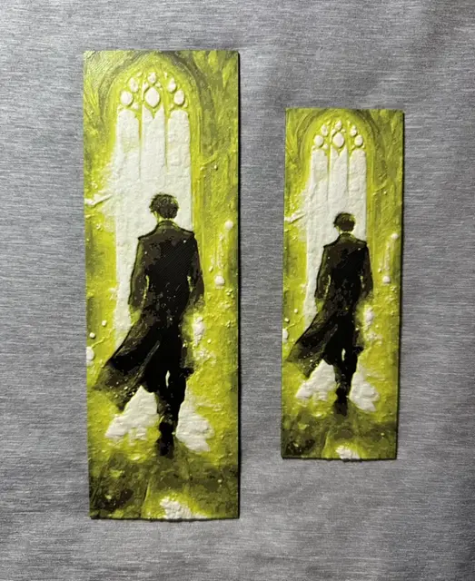 HueForge model: Harry Potter Hueforge Bookmarks 2 - 2 sizes by Hey Ben