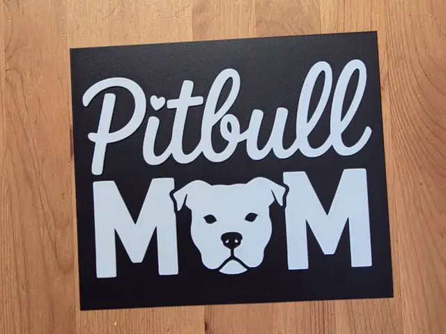 HueForge model: Pitbull Mum/Mom by Morganja