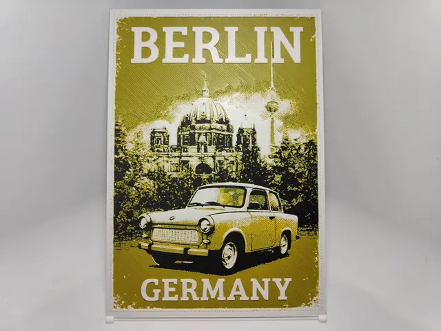 Vintage Travel Poster - Berlin - Hueforge