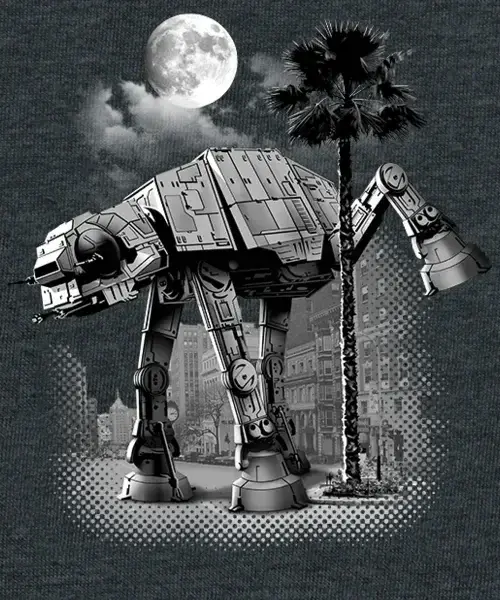 HueForge model: Peeing AT-AT - Star Wars Hueforge by suaimondi