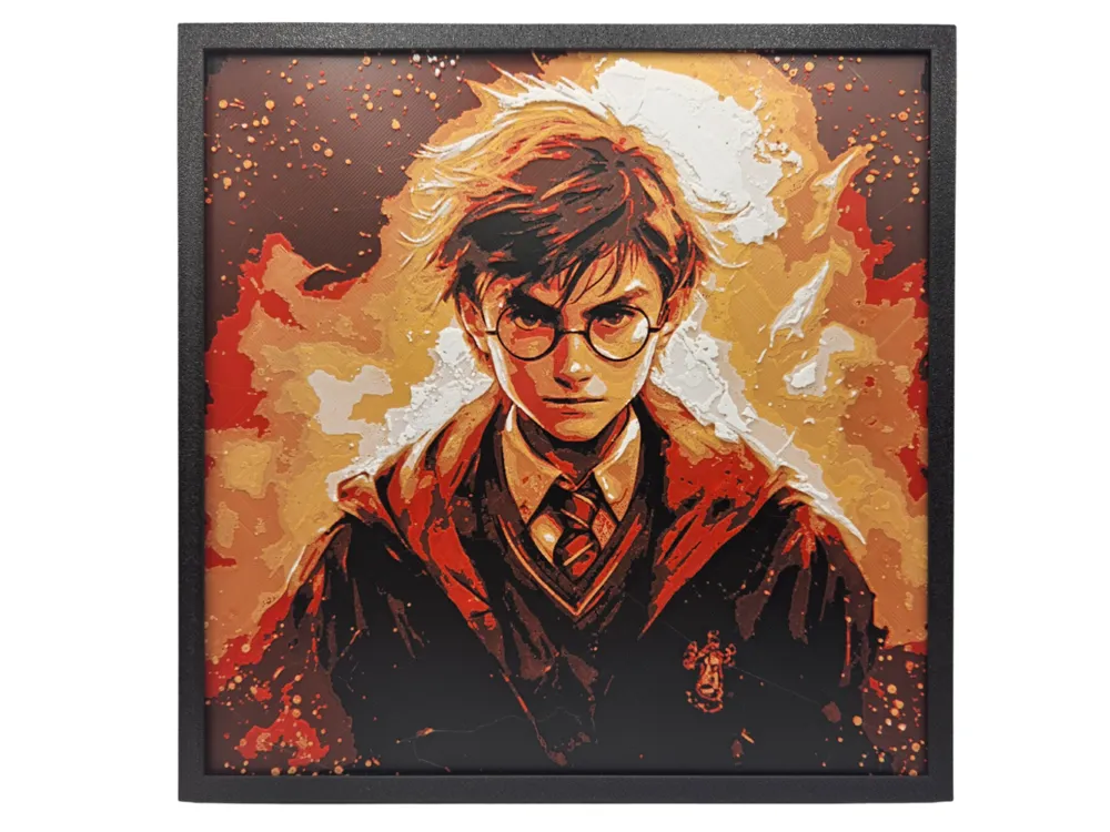 Harry Potter by BusyKikiBee HueForge model: Harry Potter by BusyKikiBee