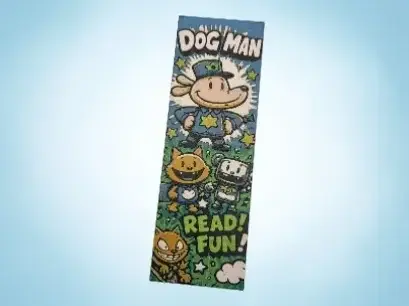 HueForge model: Dog Man 50mm by 150mm Bookmark by MythicHue's