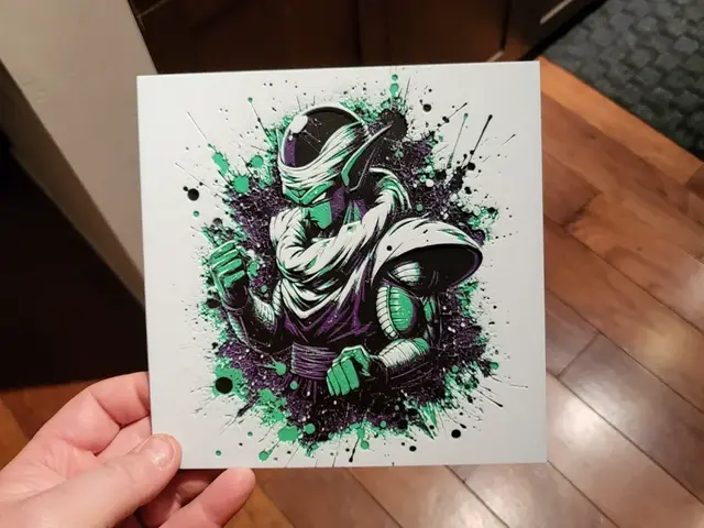 HueForge model: Graffiti Piccolo Hueforge by 3Ree Printing