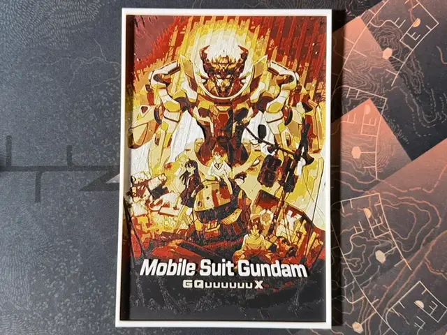 HueForge model: Mobile Suit Gundam GQuuuuuuX - HueForge Anime by ZorPrime7
