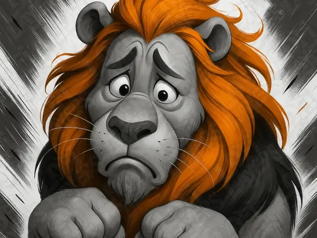 HueForge model: Cowardly Lion Hueforge by LoFi Layers