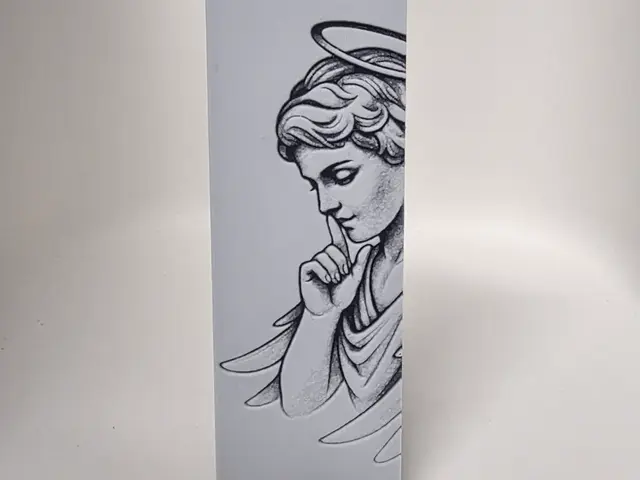 HueForge model: Angel Bookmark by Morganja