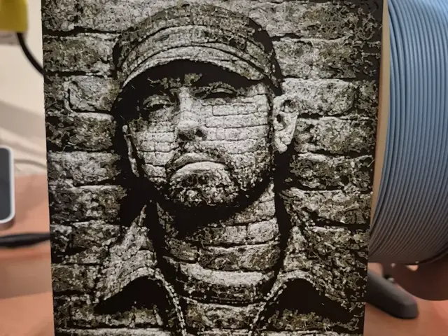 HueForge model: eminem brick hueforge by Buntsta