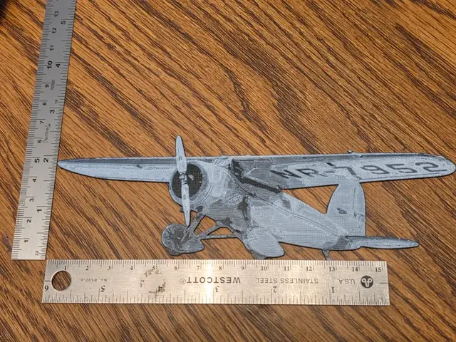 HueForge model: Lockheed Vega Hueforge bookmark by AirMechDesigns