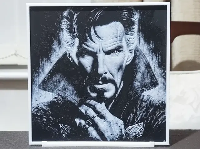 HueForge model: Doctor Strange - HueForge 2 Color by BoDad