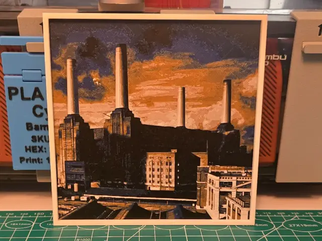 Pink Floyd "Animals" Album - Hueforge Art