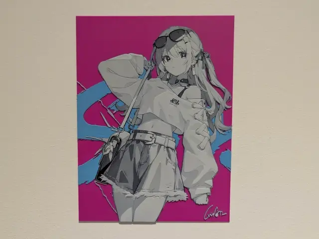HueForge model: Honkai Star Rail: Firefly (Art by QuAn) by Razel